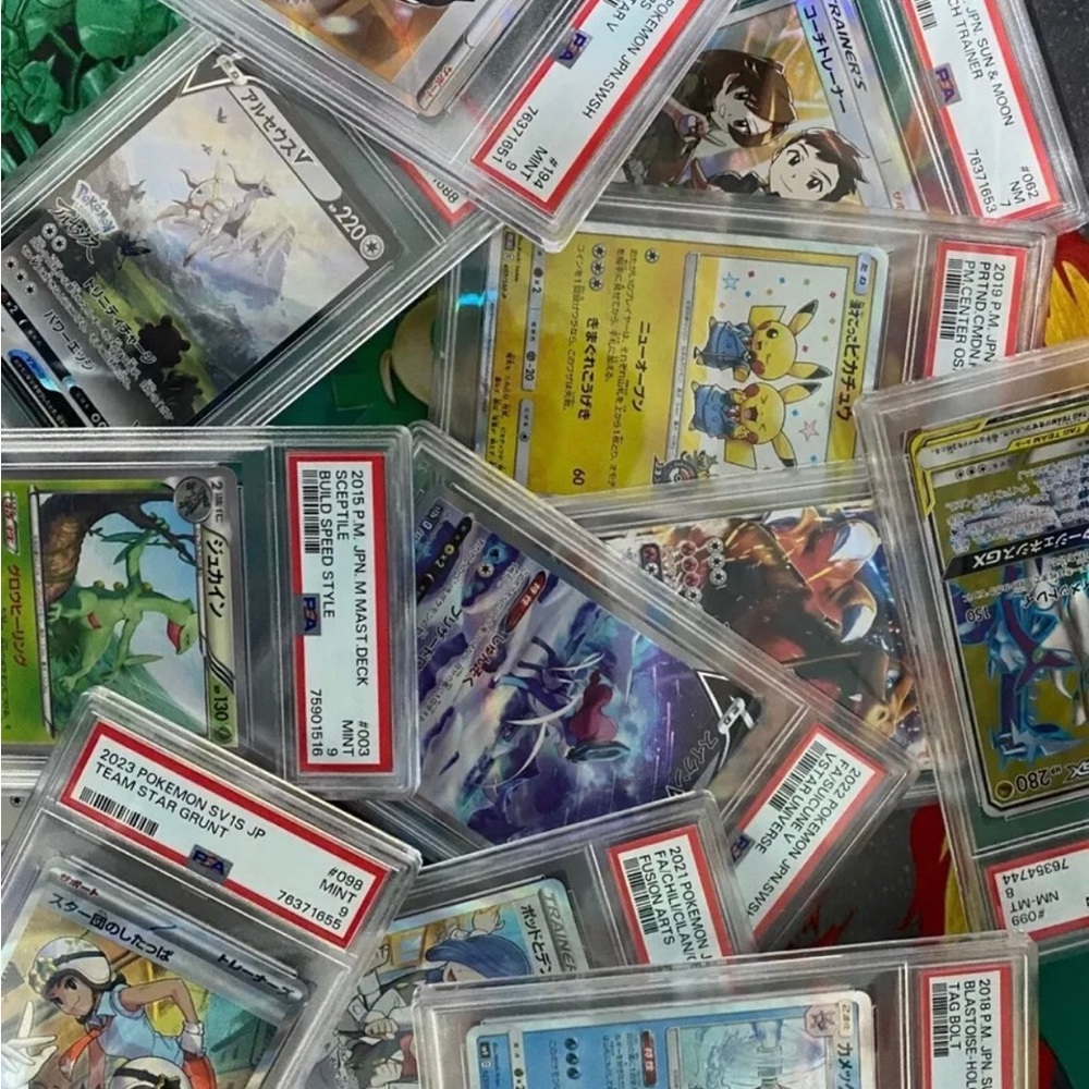 Pokemon 107 card bulk and One sealed Japanese or English pack. Hits guaranteed